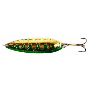 Колеблющаяся блесна Lucky John Croco Spoon 24 г металл 110 мм цвет 15