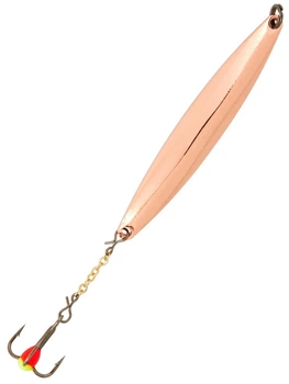 Мормышка вертикальная зимняя Lucky John NAIL BLADE 55 мм 55 г для ловли окуня C