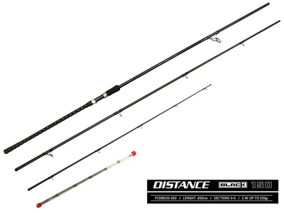 Фидерное удилище Feeder Concept Distance BLACK 150 4.50 м углеволокно HMC 352 г