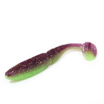 Віброхвіст Intech Slim Shad 4" колір IN63 м'яка приманка 5 шт