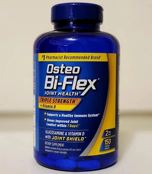 Комплекс для суглобів Osteo Bi-Flex Triple Strength + Vitamin D з глюкозаміном, хондроїтином, MSM та босвелією, 150 таблеток (США)