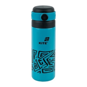 Термос Kite, 500 мл, темно-бірюзовий (K25-1222-1)