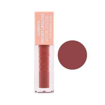 Нюдовая матовая помада для губ GABRINI 04 Hazelnut Nude, 6 мл (Liv594104)