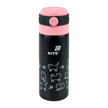 Термос Kite, 500 мл, чорний (K25-1222-3)