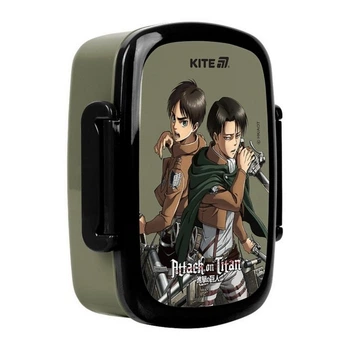 Ланчбокс Kite Attack on Titan, 750 мл, с наполнением, с приборами (AT25-163)