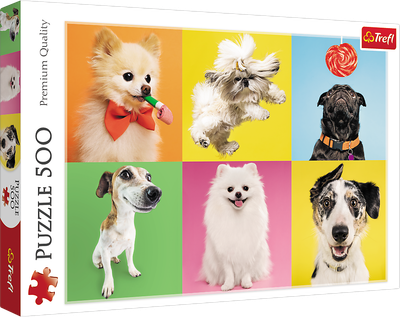Puzzle Trefl Psy 500 elementów (5900511373783)
