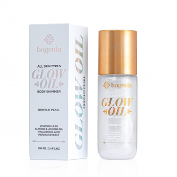 Олія-шимер для тіла Bogenia Glow Oil Body Shimmer №1 Moonlit Pearl 100 мл