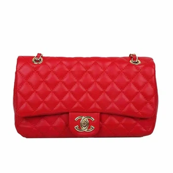 Женская сумка Chanel 8838 кросс-боди красная