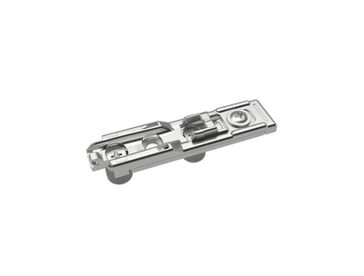 Линейная монтажная планка Hettich с прямой регулировкой высоты,ряд отверстий 20 x 32 мм, под запрессовку с эксцентриком, h=1,5 мм (9308080)