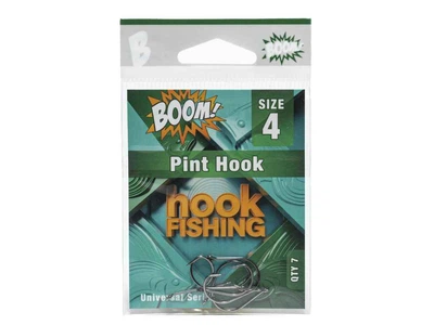 Гачок для мирної риби BOOM Pint Hook №4 (7 шт/уп) (BN)