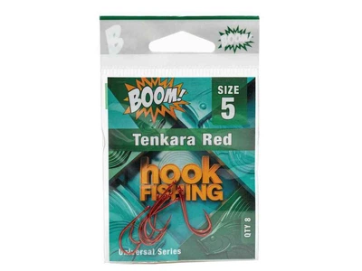 Гачок для мирної риби BOOM Tenkara Red №5 (8 шт/уп) (RED)