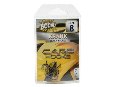 Гачок для мирної риби BOOM Krank №4 (10 шт/уп) (Black Nickel)