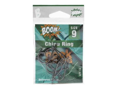 Гачок для мирної риби BOOM Chinu Ring №9 (10 шт/уп) (BN)