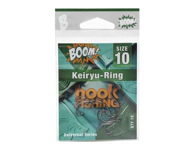 Гачок для мирної риби BOOM Keiryu-Ring №10 (10 шт/уп) (BN)