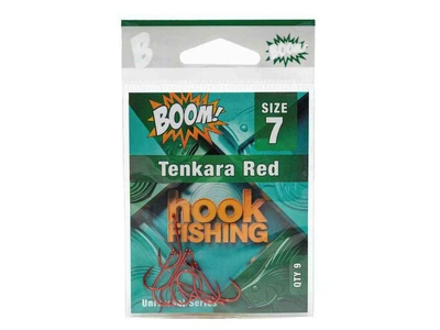 Гачок для мирної риби BOOM Tenkara Red №7 (9 шт/уп) (RED)
