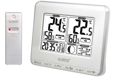 Метеостанция La Crosse WS6812 White/Silver (922434)