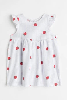 Сукня H&M білий в смужку в візерунки MBLHB451 74