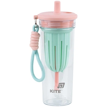 Стакан для води Kite, 650 мл, рожево-зелений (K25-1219-1)