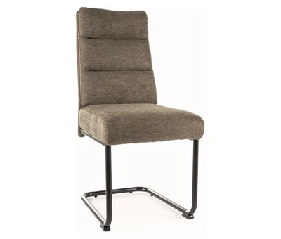 Стул в гостиную/кухню Berry Brego Chair Signal черный/оливковый (металл/ткань Brego 77) (BERRYBRCOL)