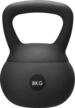 Гиря Gymtek FlexLift G-42654 м'яка 8 кг Чорна (5905884426548)