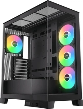 Корпус Sama V50 Black (V50-BKADA4X1-GL)