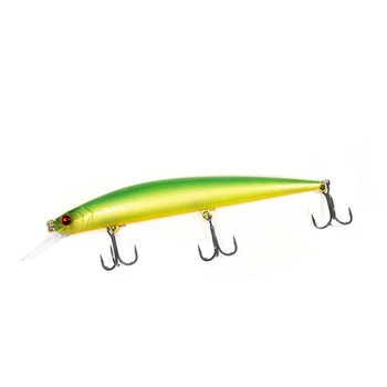 Воблер Минноу Raid Level Minnow Plus 125х14 мм 006 Лайм Шарт