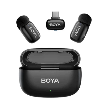 Бездротовий AI мікрофон BOYA Magic-02 4-в-1 для смартфонів, камер та ПК (789011)