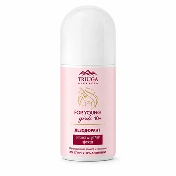Подростковый антиперспирант дезодорант для девушек 13+ лет For young girls Triuga 50 мл