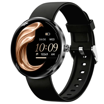 Смарт-часы Smart Luna Rubber Black 46 мм металл каучук черный