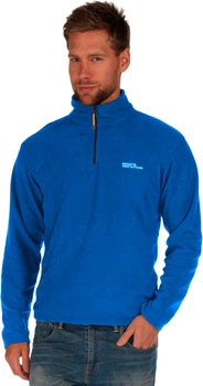 Толстовка на флісі, на блискавці чоловіча Regatta Thompson Fleece RMA021-05J S Синя (5020436272197)