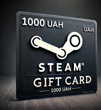 Подарочная карта Steam на 1000 украинских гривен только для UAH