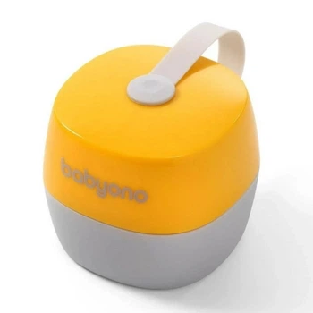 Контейнер, футляр для соски Жолтый NATURAL NURSING BabyOno