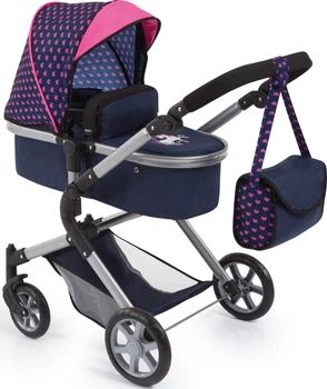 Коляска для ляльки Bayer Design City Neo 18154AA Темно-синя (4003336181548)