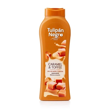 Гель для душу Tulipan Negro Карамельний крем Ірис, 650 мл