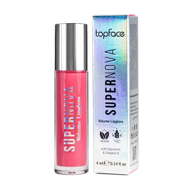 Блеск для губ Supernova Volume TopFace PT209 №001 Розовая карамель, 4 мл