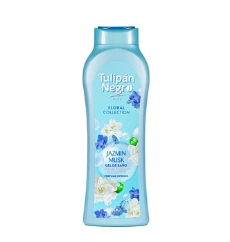 Гель для душу парфумований Tulipan Negro FLORAL Жасминовий мускус, 650 мл
