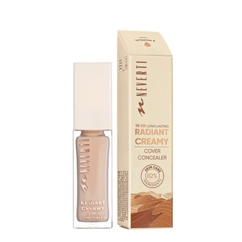 Консилер для обличчя стійкий з вітаміном Е Radiant Creamy Cover Neverti NP303 №003 Світло-бежевий, 10 мл