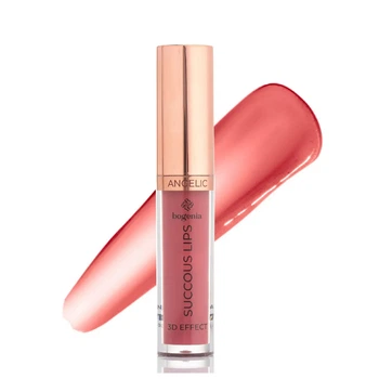 Помада рідка для губ Succous Lips Angelic 3D effect Bogenia BG711 №001 Меланхолія, 5,2 г
