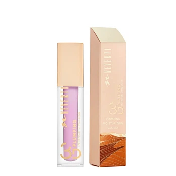 Блиск для губ зволожуючий 3D Plumping Intense Lipgloss Neverti NP800 №002 Солодка вата Світлий рожевий, 4 мл