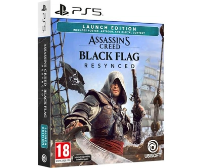Игра Assassin’s Creed Black Flag Resynced Launch Edition (русские субтитры) (PS5)