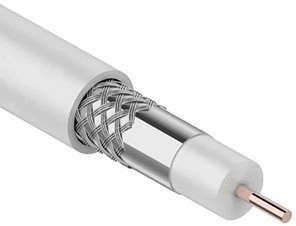 Кабель FinMark RG-6 (1м) white