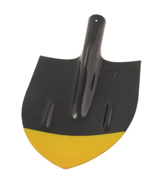 Лопата штыковая MASTERTOOL 210х290х405 мм черно-желтая покраска 14-6255