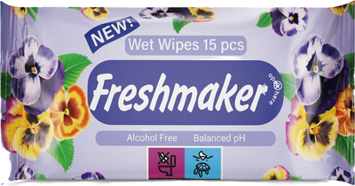 Влажные салфетки Freshmarker 15шт