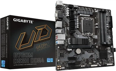 Материнская плата Gigabyte B760M DS3H DDR4 (102216314)