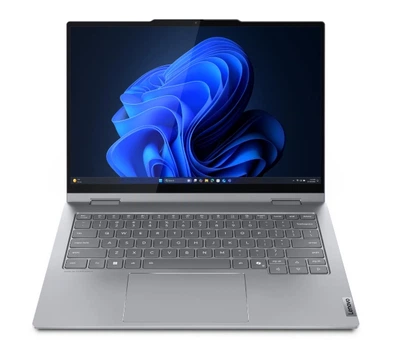 Ноутбук 2в1 Lenovo ThinkBook 14 2-в-1 G5 IAU 14" Ultra 5 225U 16ГБ оперативної пам'яті 512ГБ Диск SSD Win11 Pro Сірий Функції ШІ