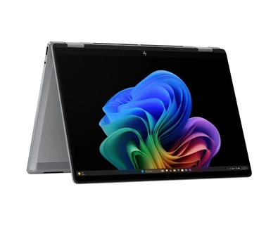 Ноутбук Ноутбук 2в1 HP OmniBook X Flip 14-fk0020nw OLED 14" Ryzen AI 5 340 16GB ОПЕРАТИВНА ПАМ'ЯТЬ 512GB SSD Диск Win11 Срібний Функції AI