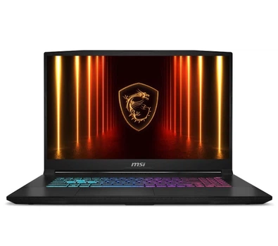 Ноутбук Ноутбук ігровий MSI Katana 17 HX B14WFK-400XPL 17,3" 144Гц i7-14650HX 16ГБ ОПЕРАТИВНОЇ ПАМ'ЯТІ 512ГБ Диск SSD RTX5060 DLSS4 Чорний