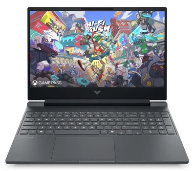 Ноутбук Ноутбук ігровий HP Victus 15-fb3074nw 15,6" 144Гц Ryzen AI 7 350 24ГБ ОПЕРАТИВНОЇ ПАМ'ЯТІ 512ГБ Диск SSD RTX5060 DLSS4 Win11 Чорно-сріблястий Функції AI
