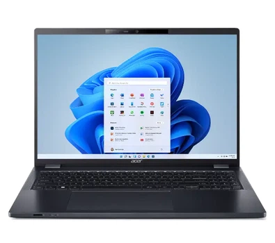 Ноутбук Ноутбук бізнесовий Acer TravelMate P4 16 TMP416-52-TCO 16" i7-1355U 16GB RAM 512GB Диск SSD RTX2050 Win11 Pro Чорно-синій
