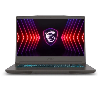 Ноутбук Ноутбук ігровий MSI Thin A15 B7VF-412XPL 15,6" 144Гц R7 7735HS 16ГБ ОПЕРАТИВНОЇ ПАМ'ЯТІ 512ГБ Диск SSD RTX4060 DLSS3 Сірий